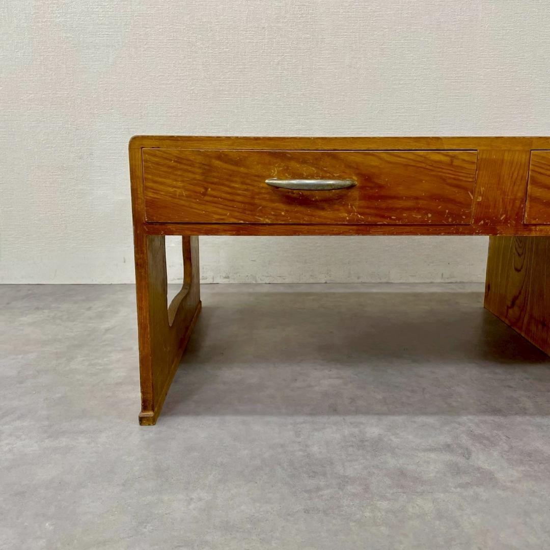 ヴィンテージ 文机 コーヒーテーブル センターテーブル 無垢材 ビンテージ