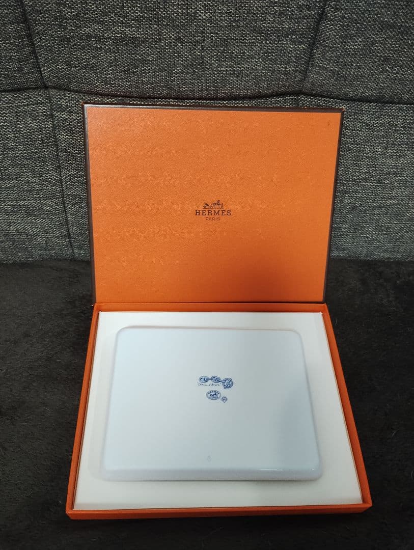 HERMES チェーンモチーフ 皿