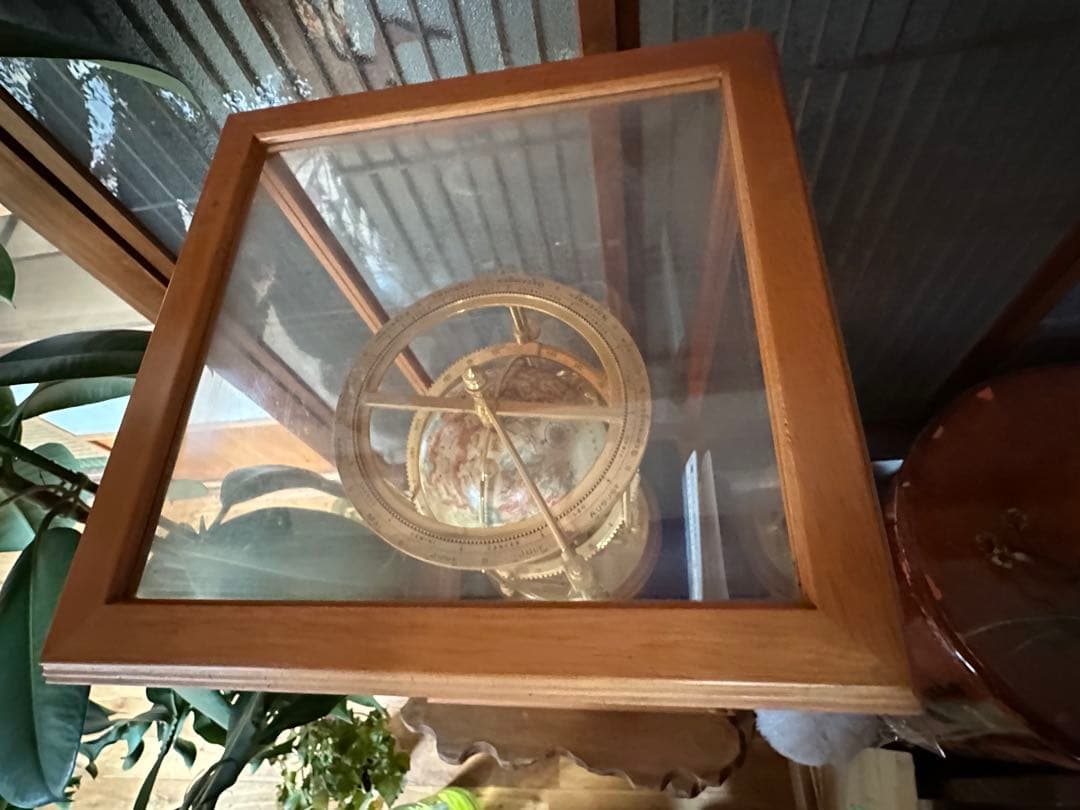 フランクリンミント コスモクロノトロープ 天文時計 地球儀 電池式 作動品　希少