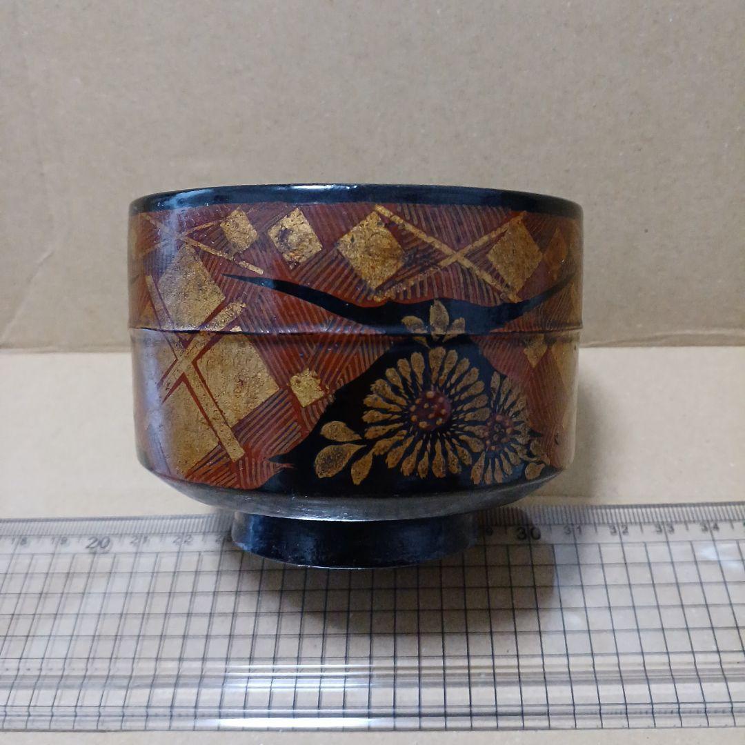 江戸時代の秀衝塗　椀