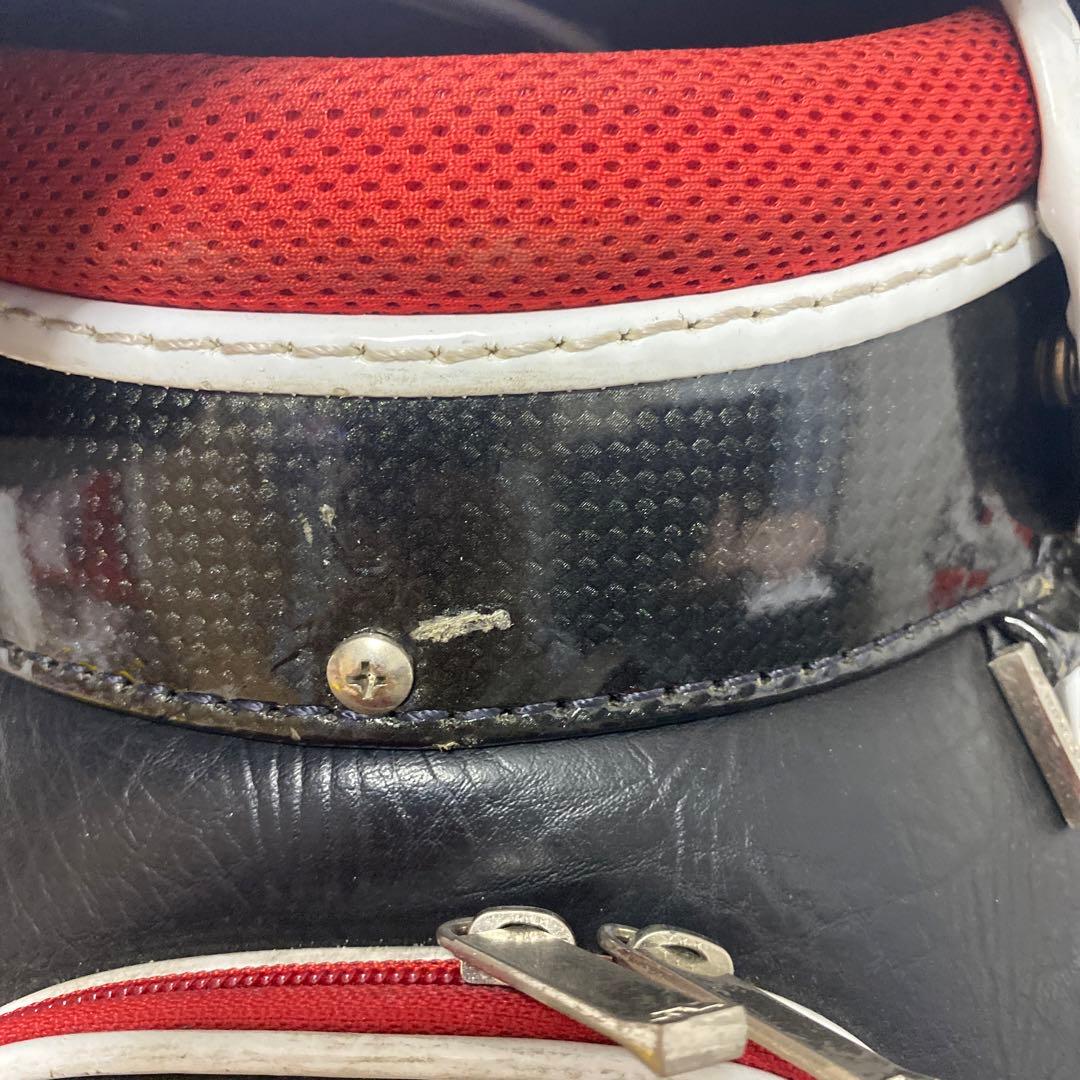 J.LINDEBERG キャディバッグ ブラック/レッド