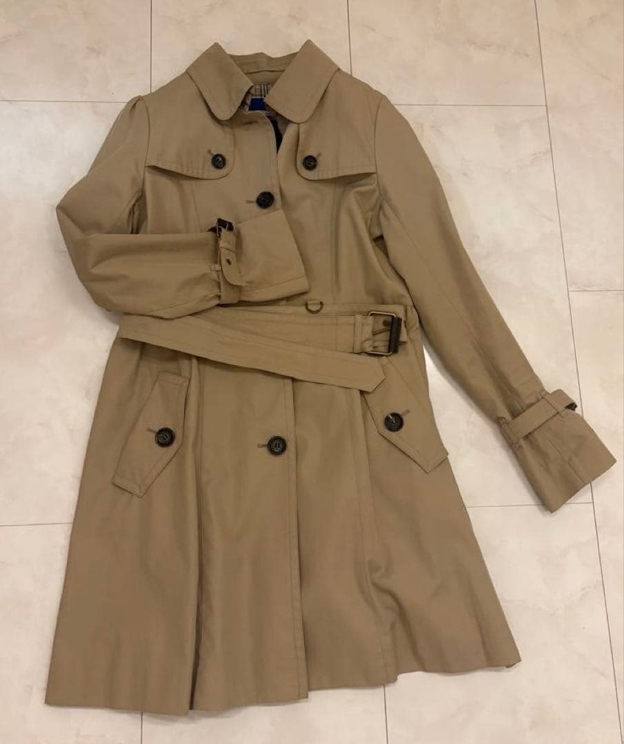 BURBERRY BLUE LABEL トレンチコート サイズ4 0ベージュ