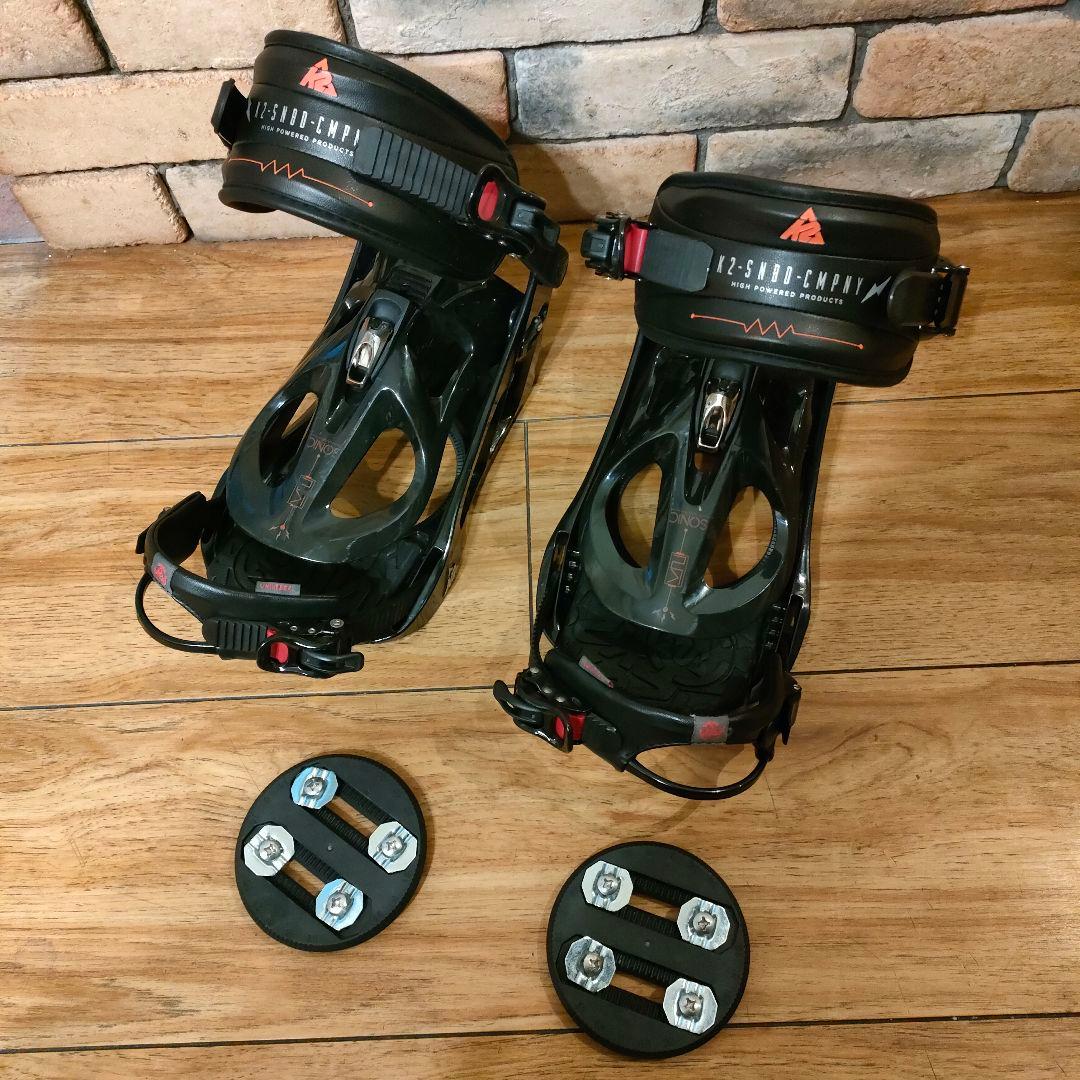 K2 SONIC ケーツー ソニック ビンディング スノーボード ブラック L