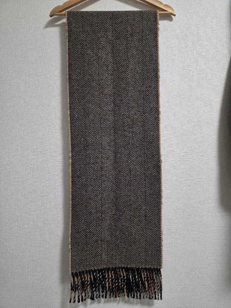 【未使用】最高級ラインBURBERRY PRORSUM　リバーシブルマフラー