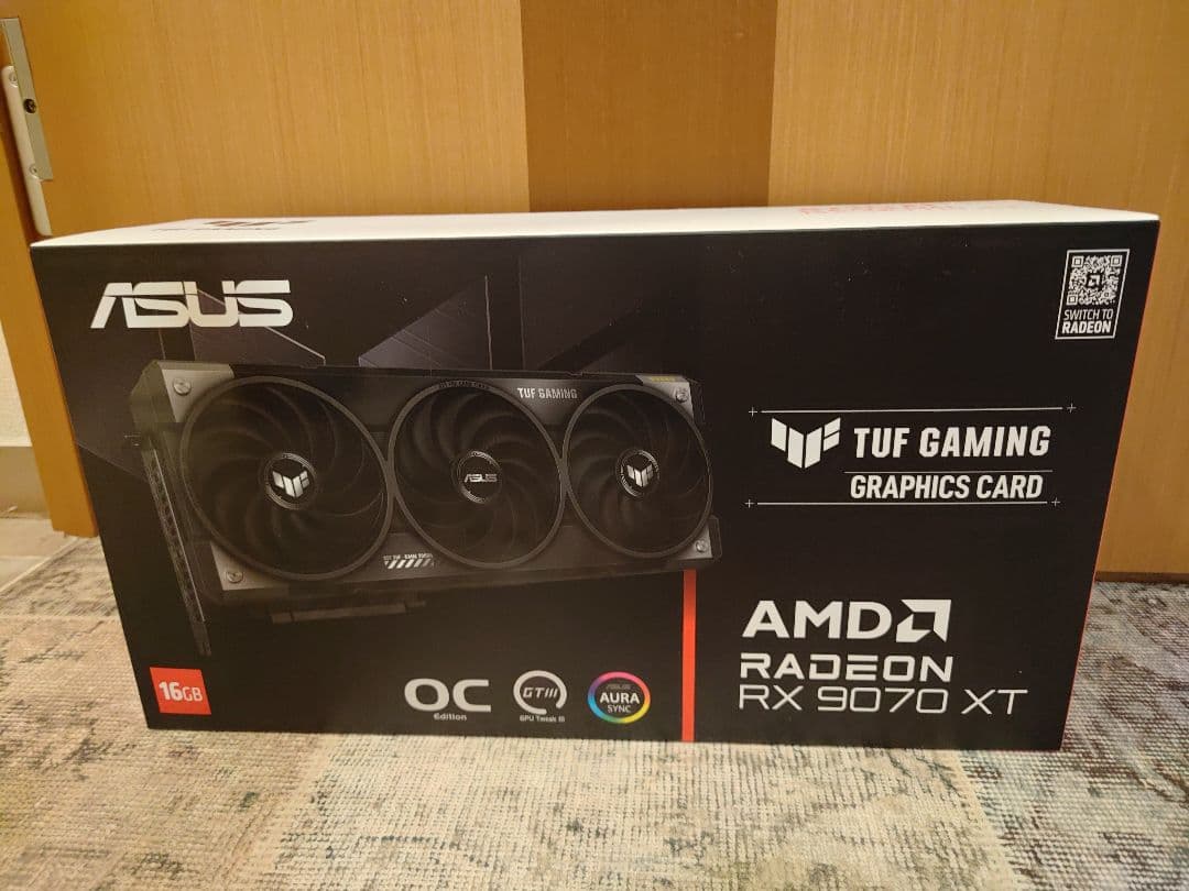 グラフィックボード・グラボ・ビデオカード TUF-RX9070XT-O16G-GAMING