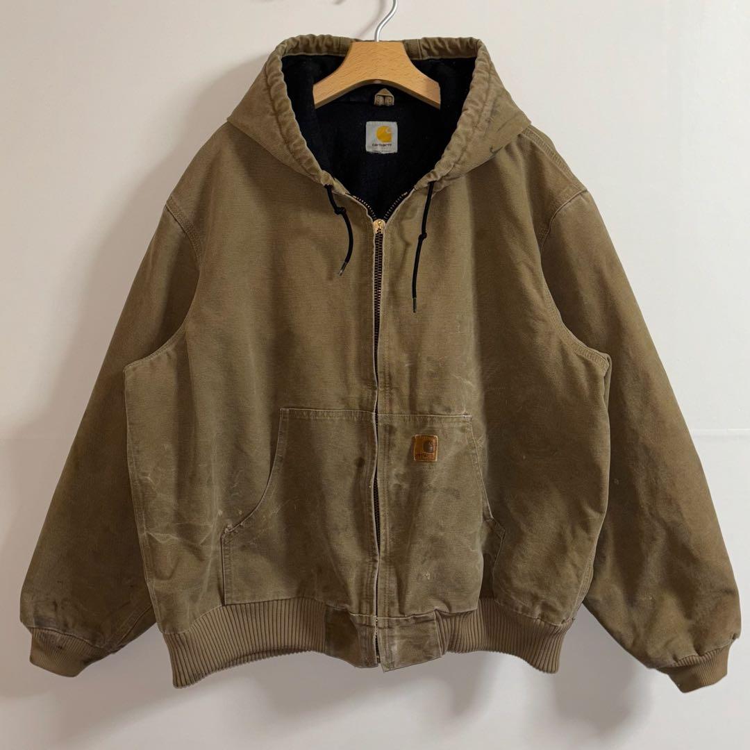 5*2様 《レザーパッチ》Carharttカーハートアクティブジャケットダックジ