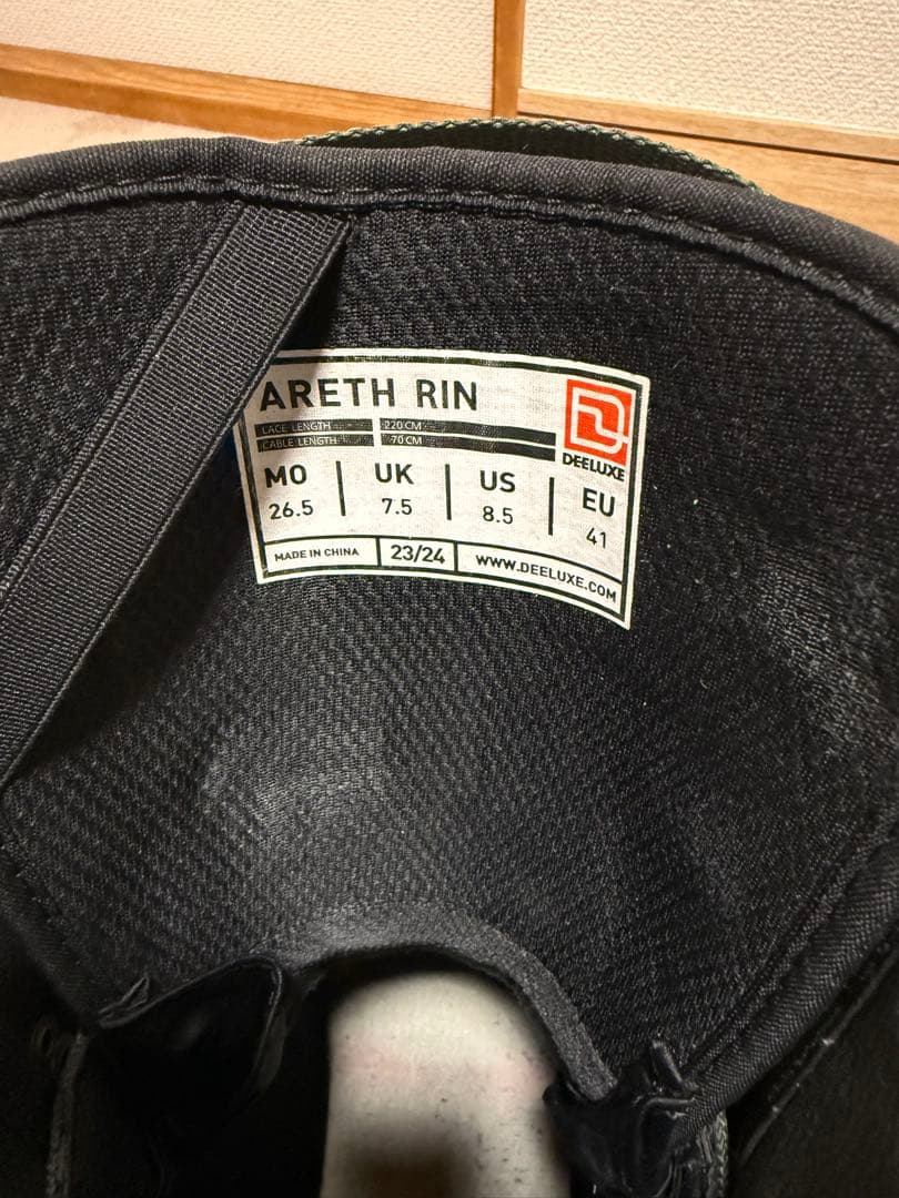 DEELUXE AREth RIN 23/24 S3 アースリン　26.5㎝