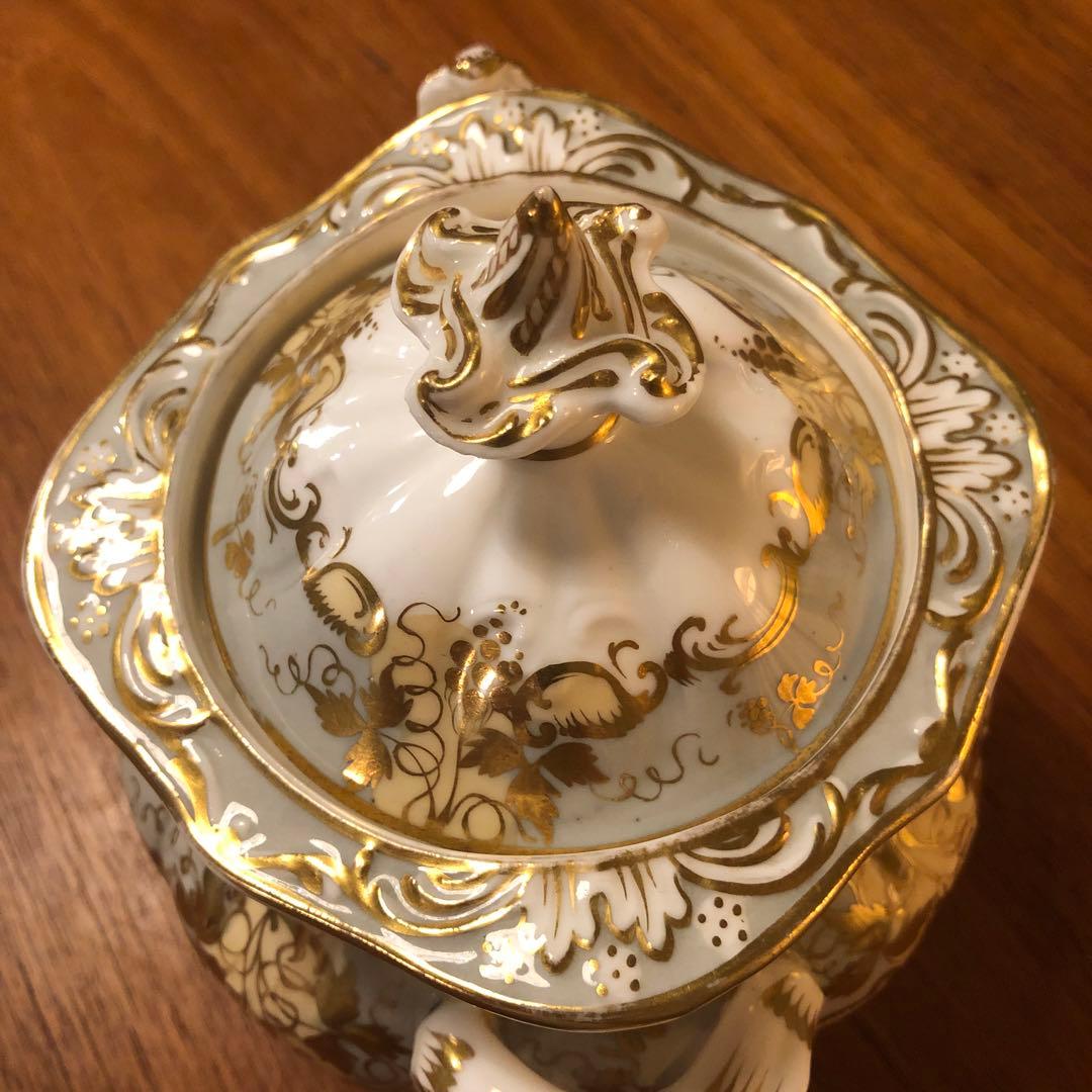 アンティークビスケットジャー