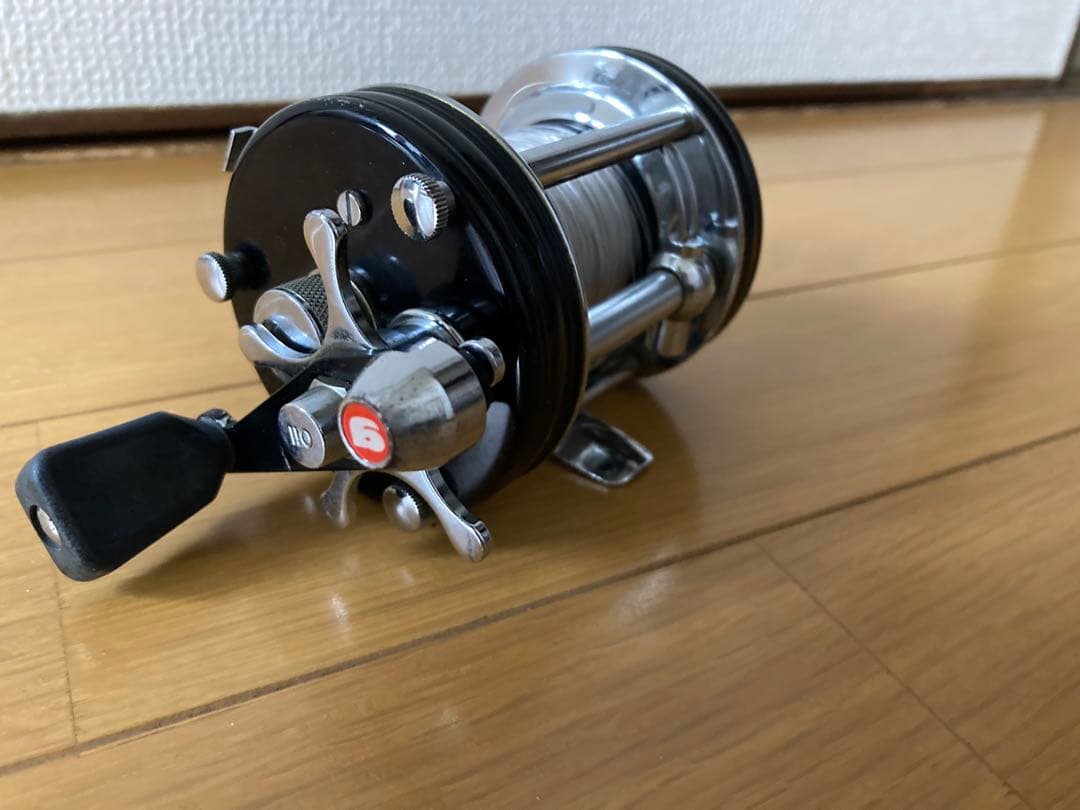 abu⭐︎アブアンバサダー6000c⭐︎レイクトローリング⭐︎レッドコアライン付き