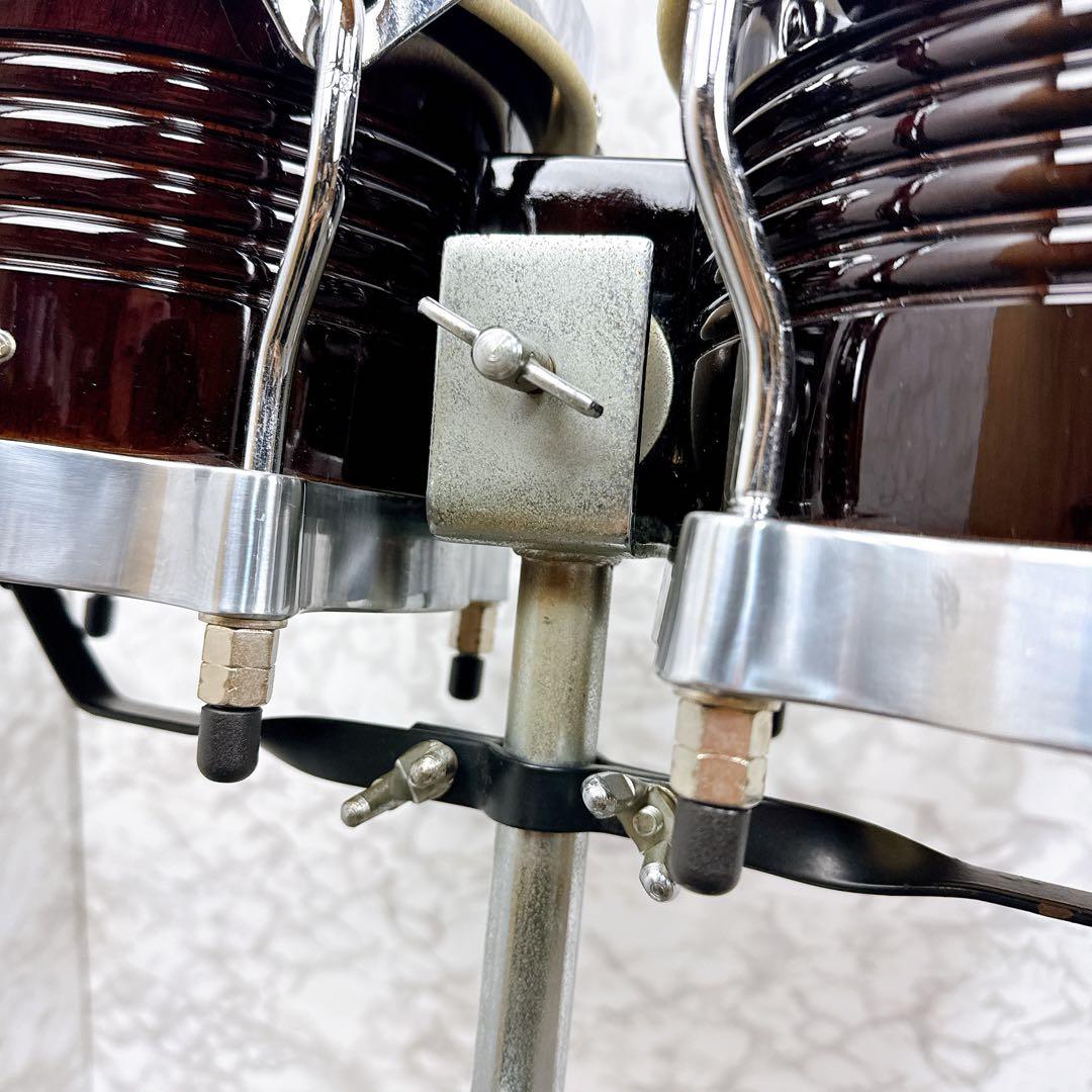 LP Matador ボンゴ M201 スタンド付き 打楽器 パーカッション