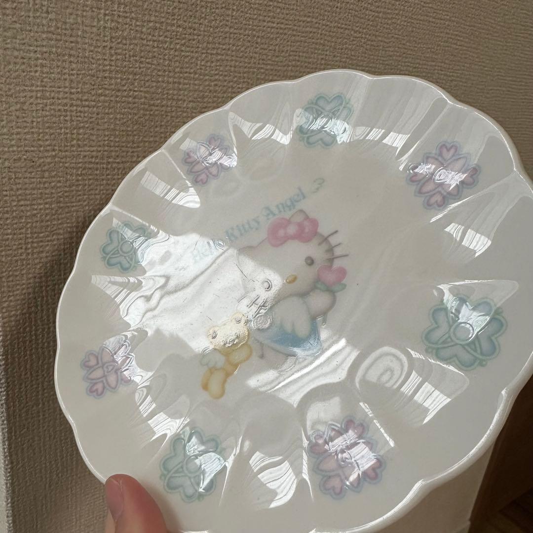 ハローキティ エンジェル 皿 8点セット NIKKO サンリオ 箱シール付き