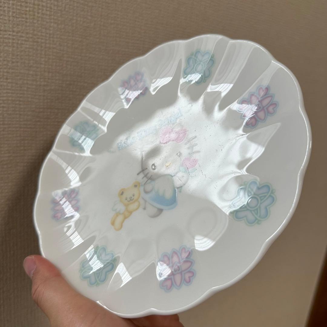 ハローキティ エンジェル 皿 8点セット NIKKO サンリオ 箱シール付き
