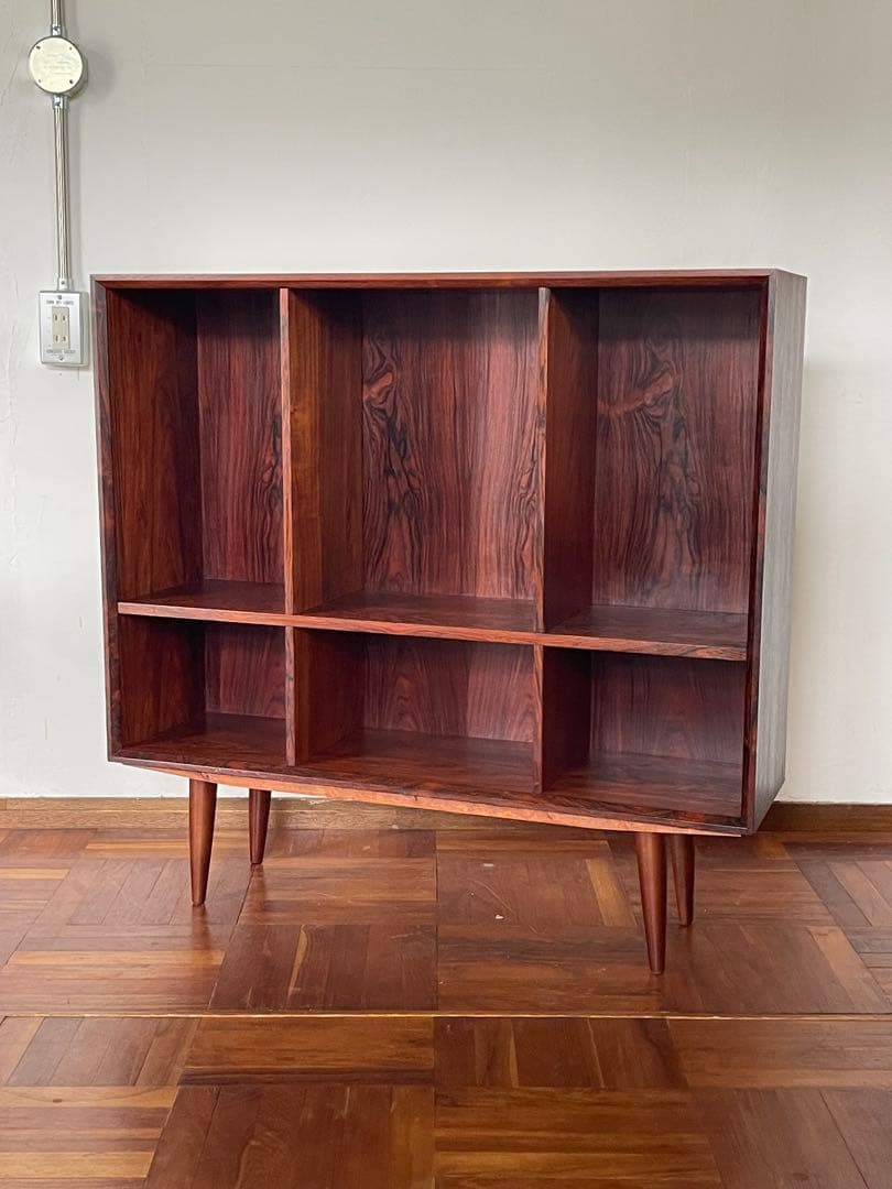 北欧 デンマーク ヴィンテージ ローズウッド ブックシェルフ