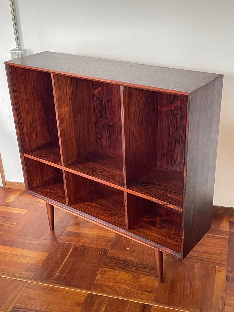 北欧 デンマーク ヴィンテージ ローズウッド ブックシェルフ