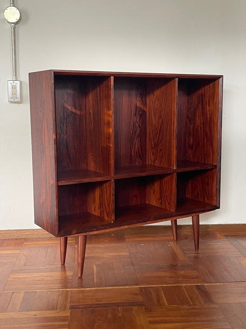北欧 デンマーク ヴィンテージ ローズウッド ブックシェルフ