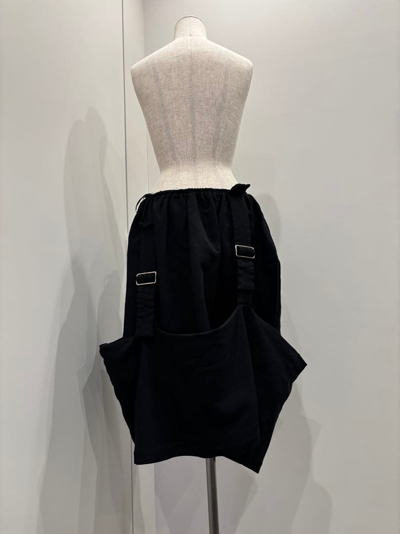 ［16AW］コムデギャルソン　ポリエステル縮絨スカート　アーカイブ