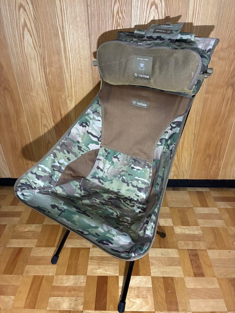 Helinox サンセットチェア　カモ(MTC/B)旧モデル