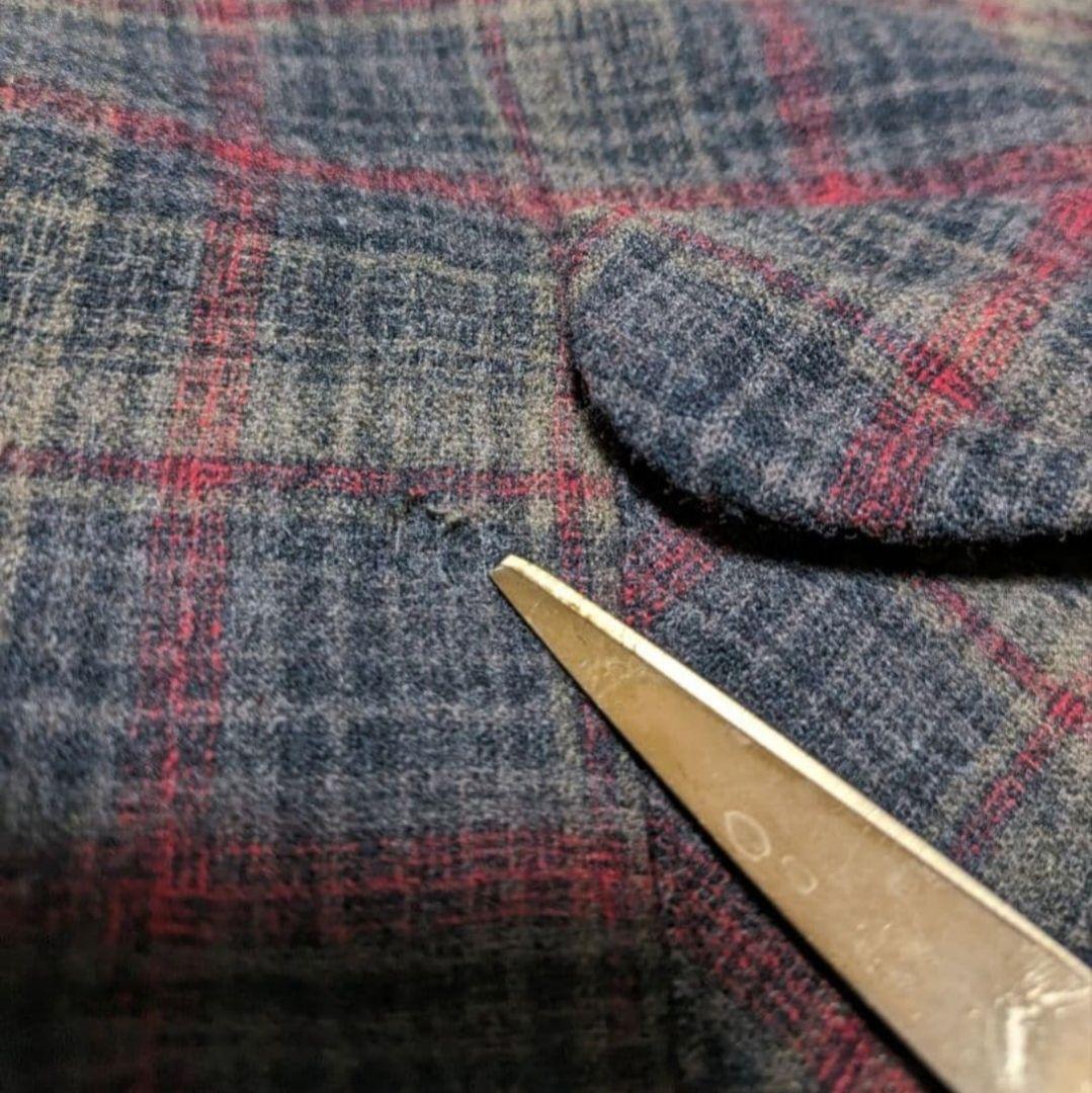 【好配色】60s USA製 PENDLETON ウールボードチェックシャツ