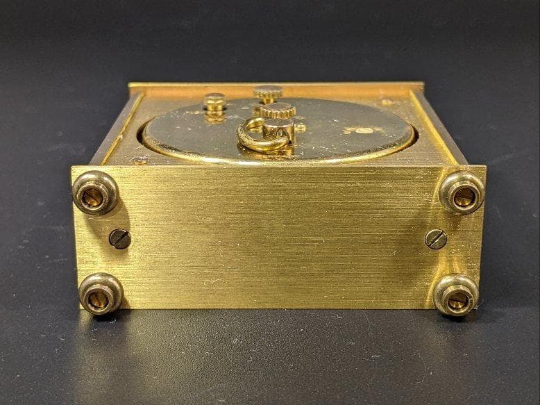 動画有◆稼働品◆Vantage アラームクロック 小型機械式手巻き時計 ドイツ製