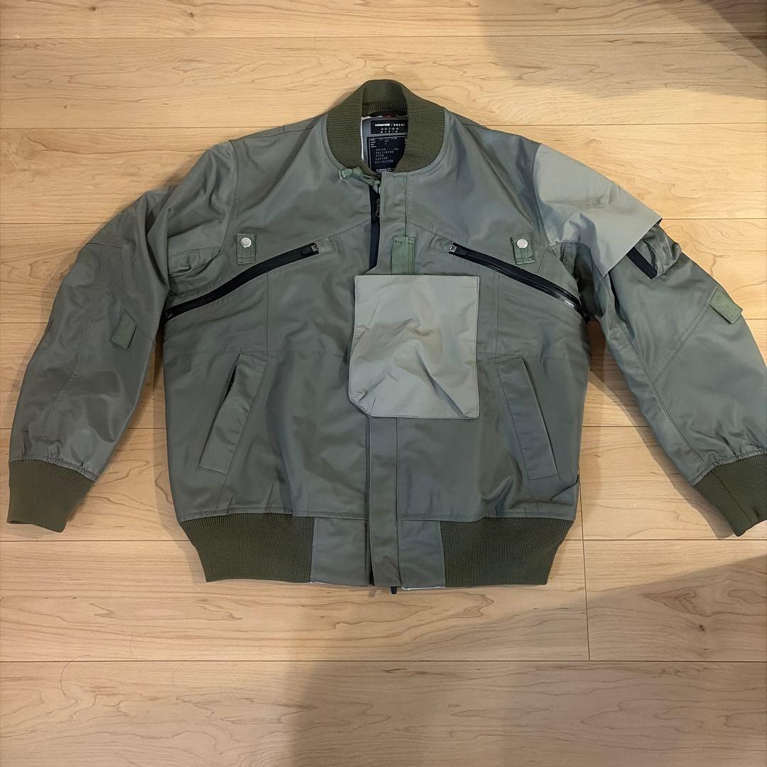 ロドニー　Sacai Acronym Bomber Jacket