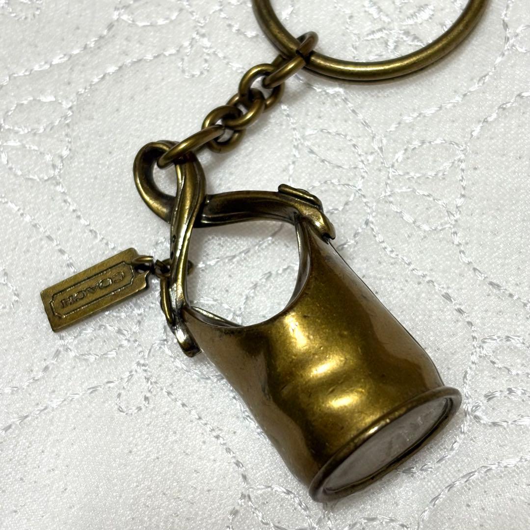 小物 90s Vintage Coach Duffle Sac Key Fob