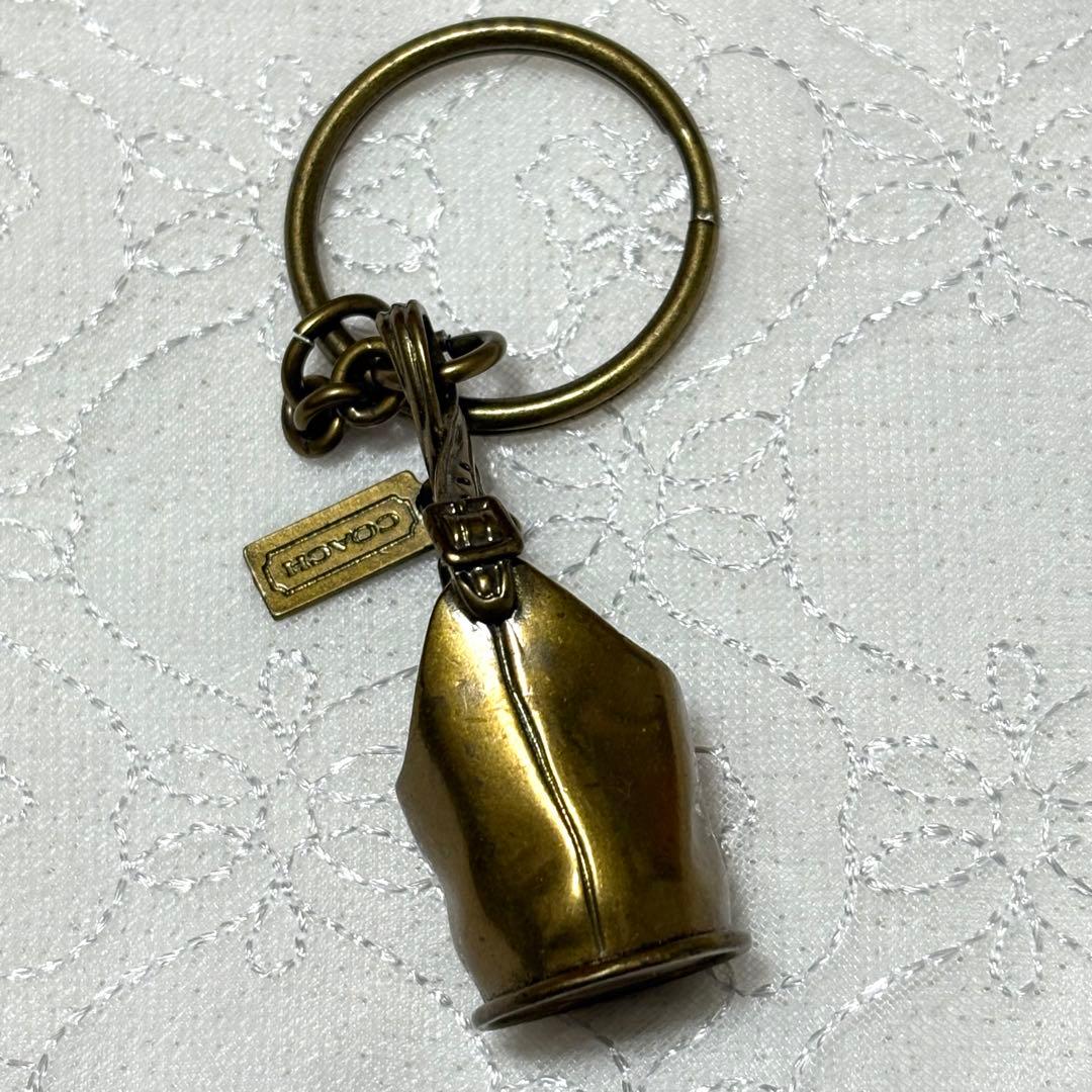 小物 90s Vintage Coach Duffle Sac Key Fob