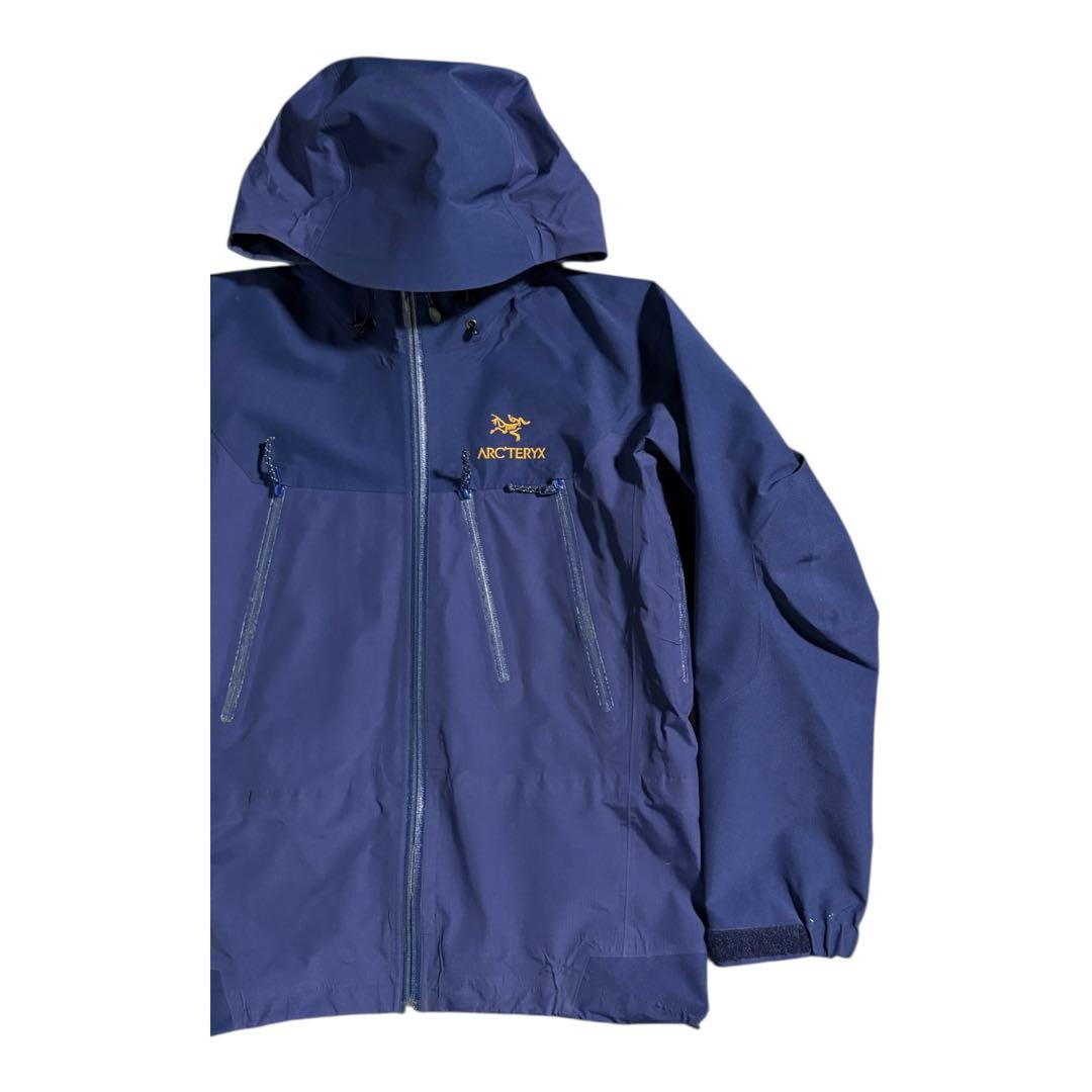 ARC'TERYX THETA AR ネイビー 金ロゴ　マウンテンパーカー