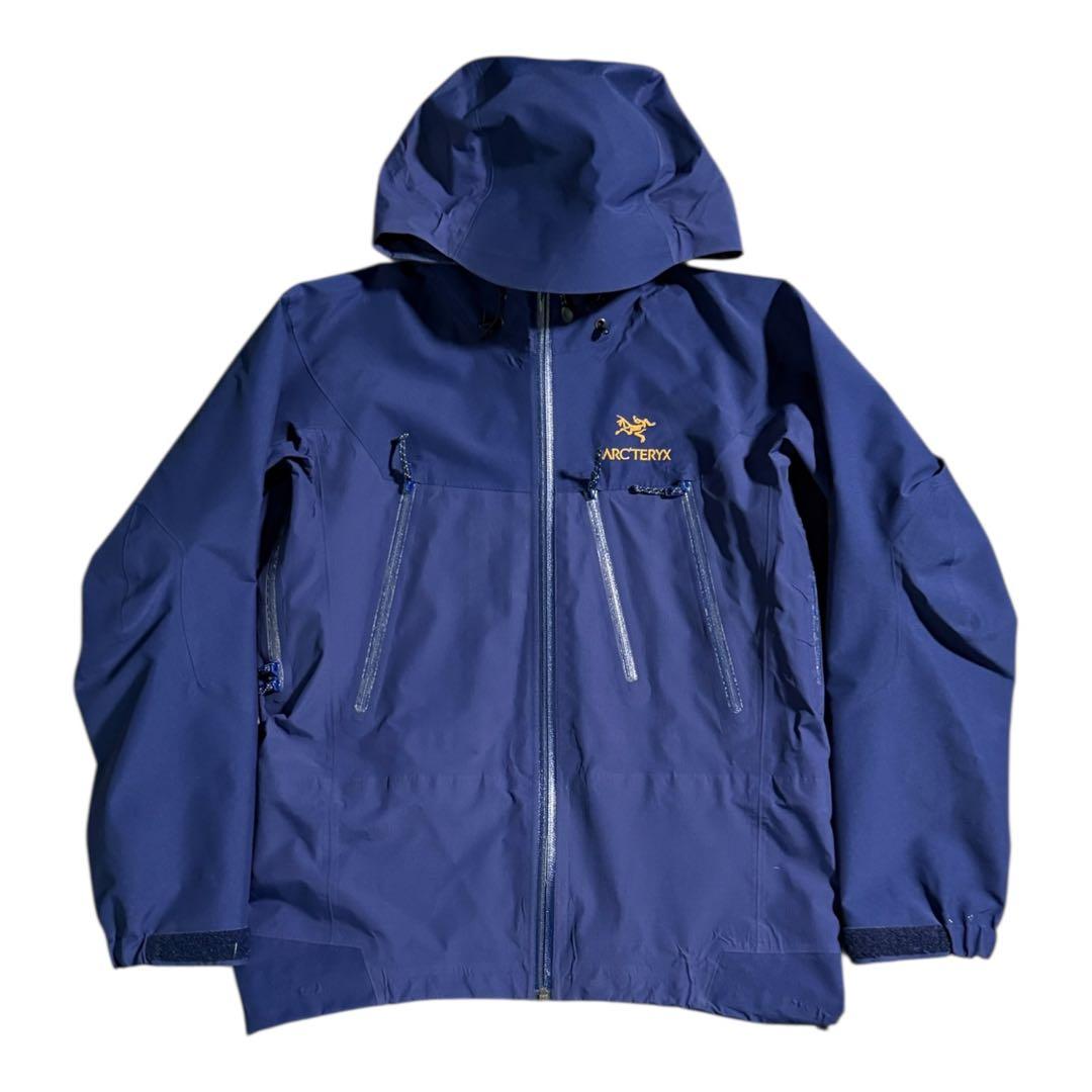 ARC'TERYX THETA AR ネイビー 金ロゴ　マウンテンパーカー