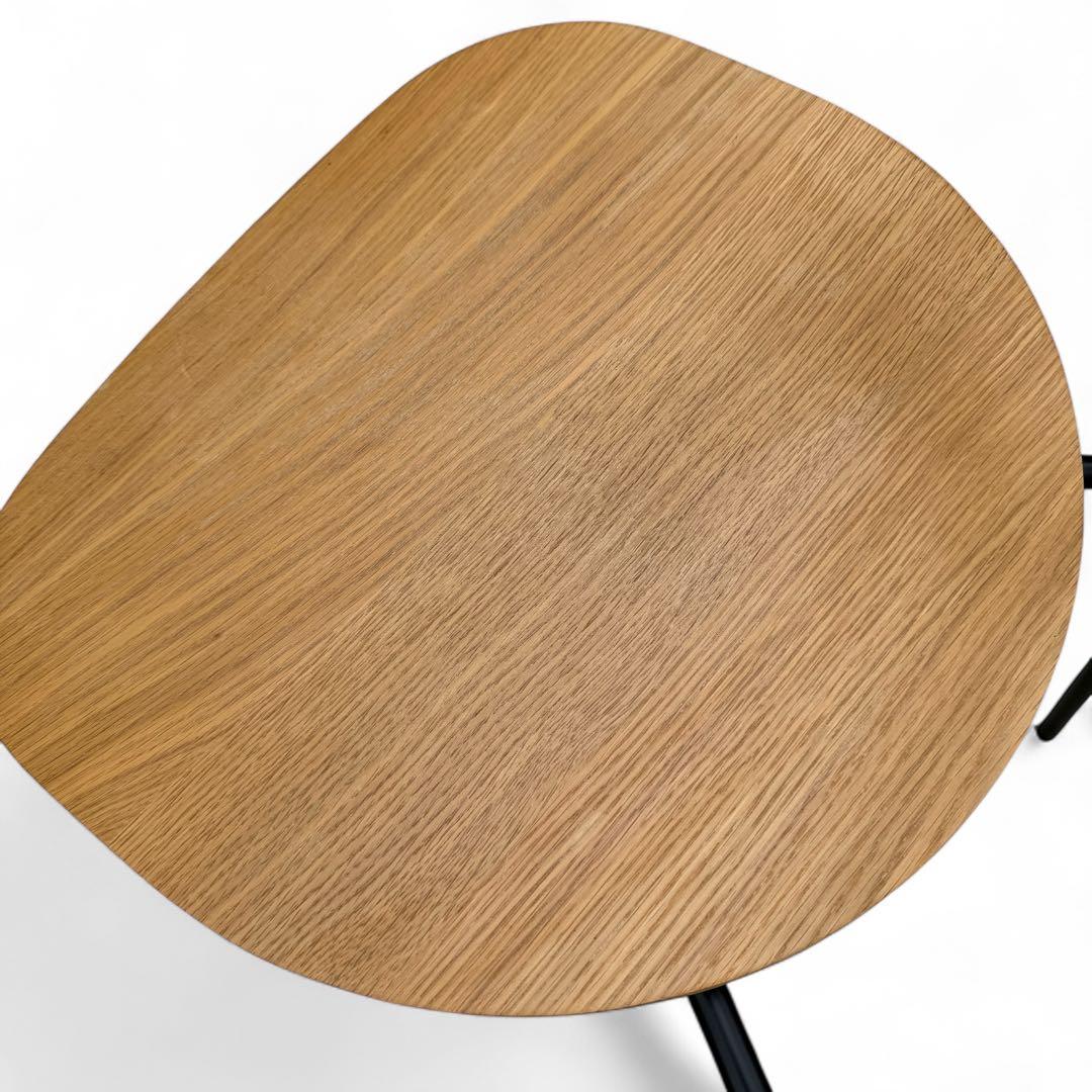 美品　関家具　ダイニングチェア　カペル　KAPELL　食卓イス　板座