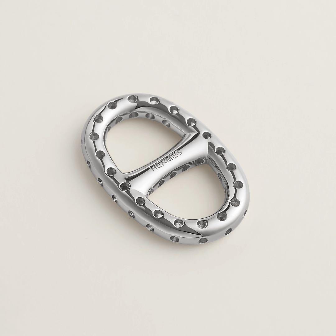 【新品・未使用】エルメス ツイリーリング ミニ シェーヌダンクル ペルフォレ