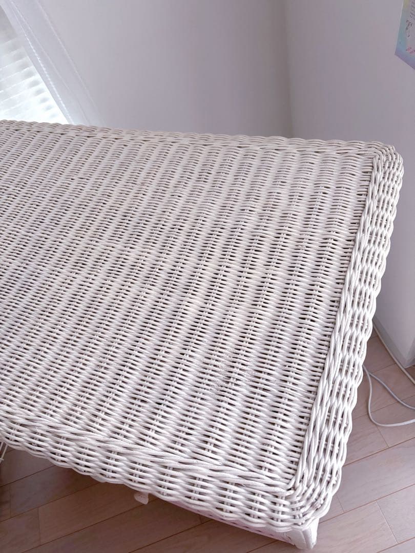 年末までのお値下げ！ヴィンテージ ウィッカー ラタン チェスト