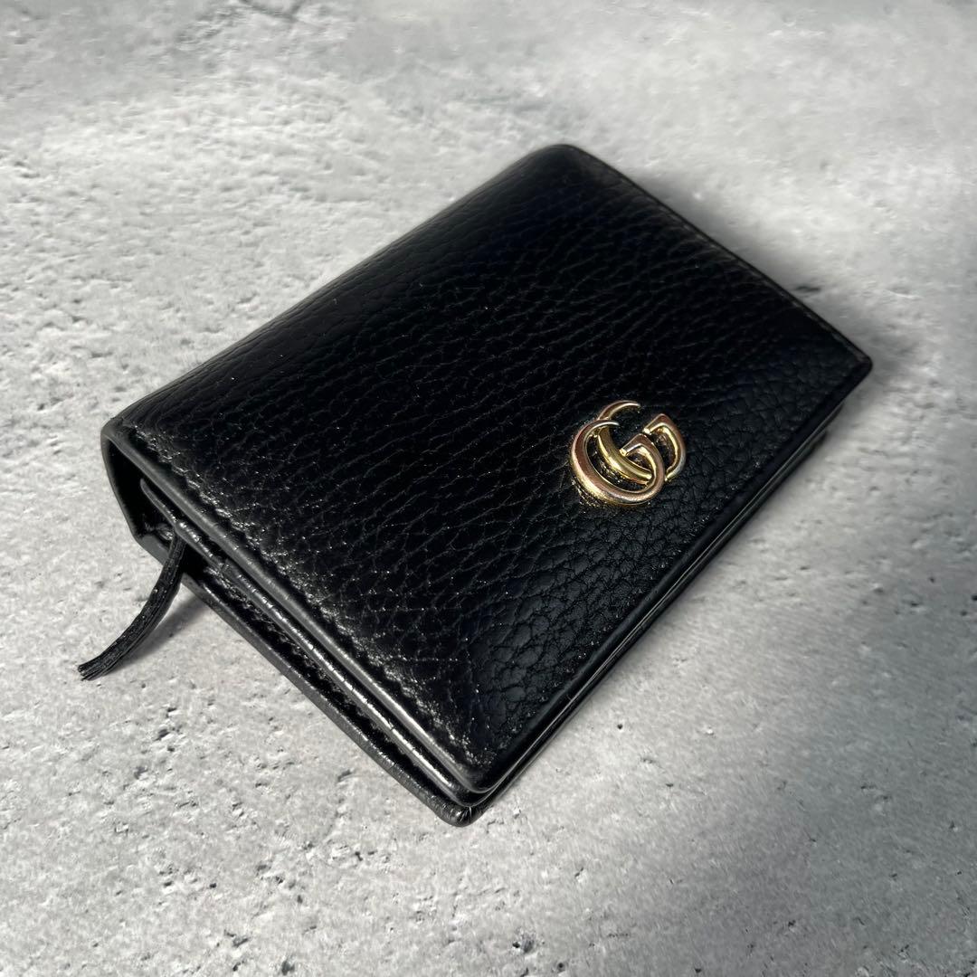 GUCCIグッチプチマーモントコンパクト財布