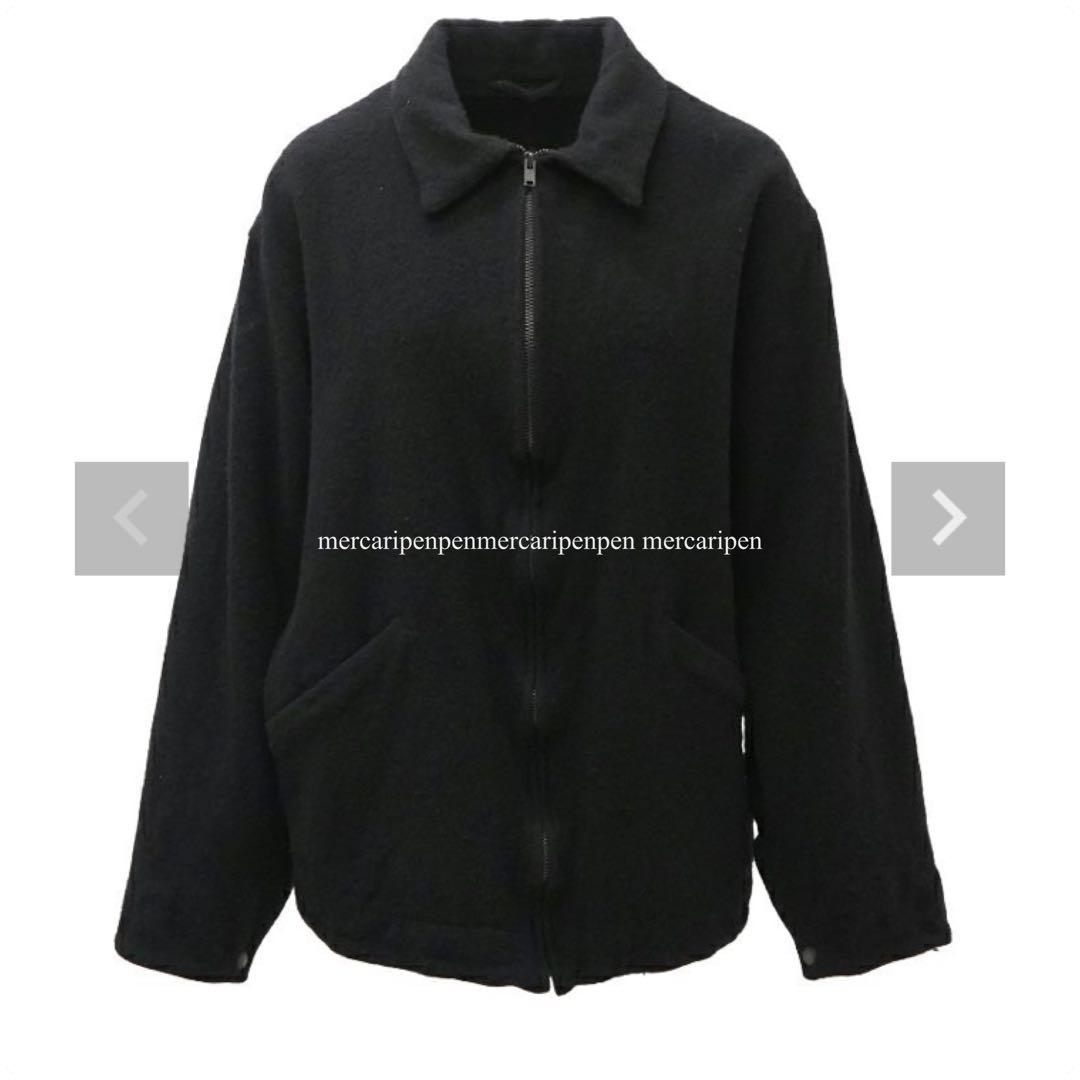 comoli コモリ　縮絨ウール ジップショートジャケット 25AW