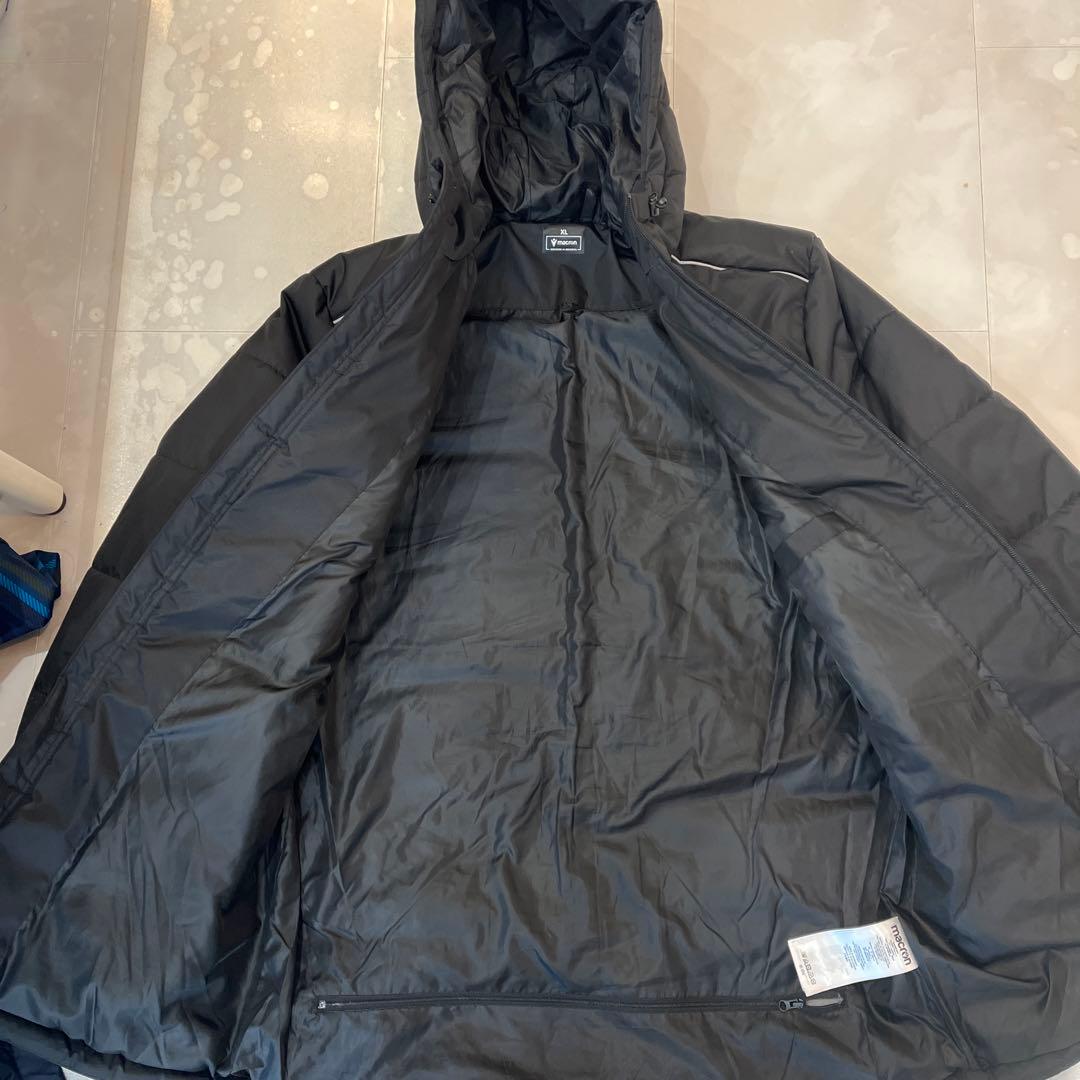 MACRON マクロン ハーフベンチコート フード付き　高品質　1度使用のみ