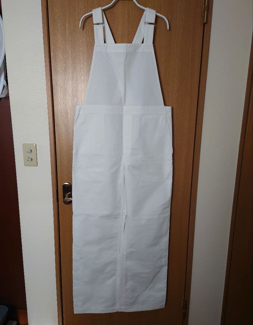 みつ56-happymum　ミディアム オーバーオール ホワイト小暮美奈子