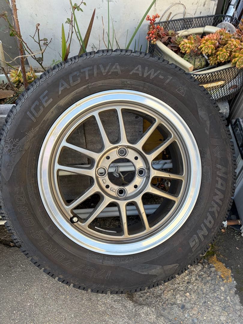 スタッドレスホイール4本セット 14インチ ＊送料込み