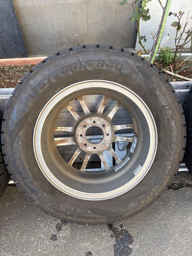 スタッドレスホイール4本セット 14インチ ＊送料込み