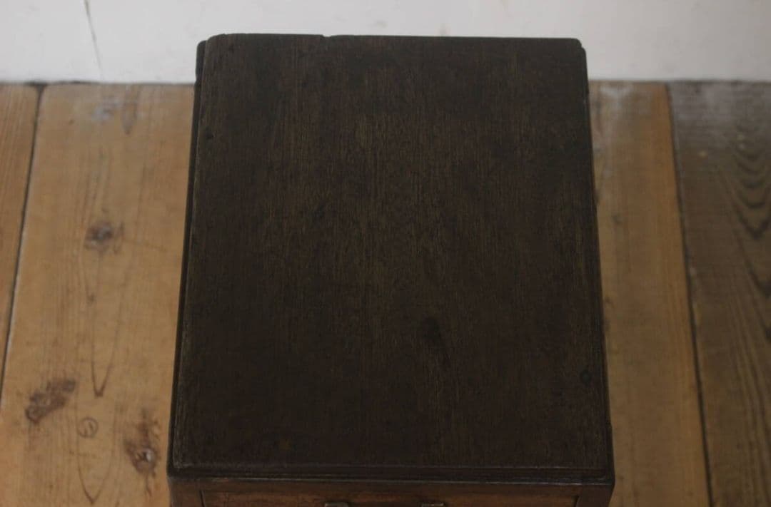 両面引き出し 抽斗 11杯 仕分け 書類 A4 小物入れ 木製 アンティーク英国