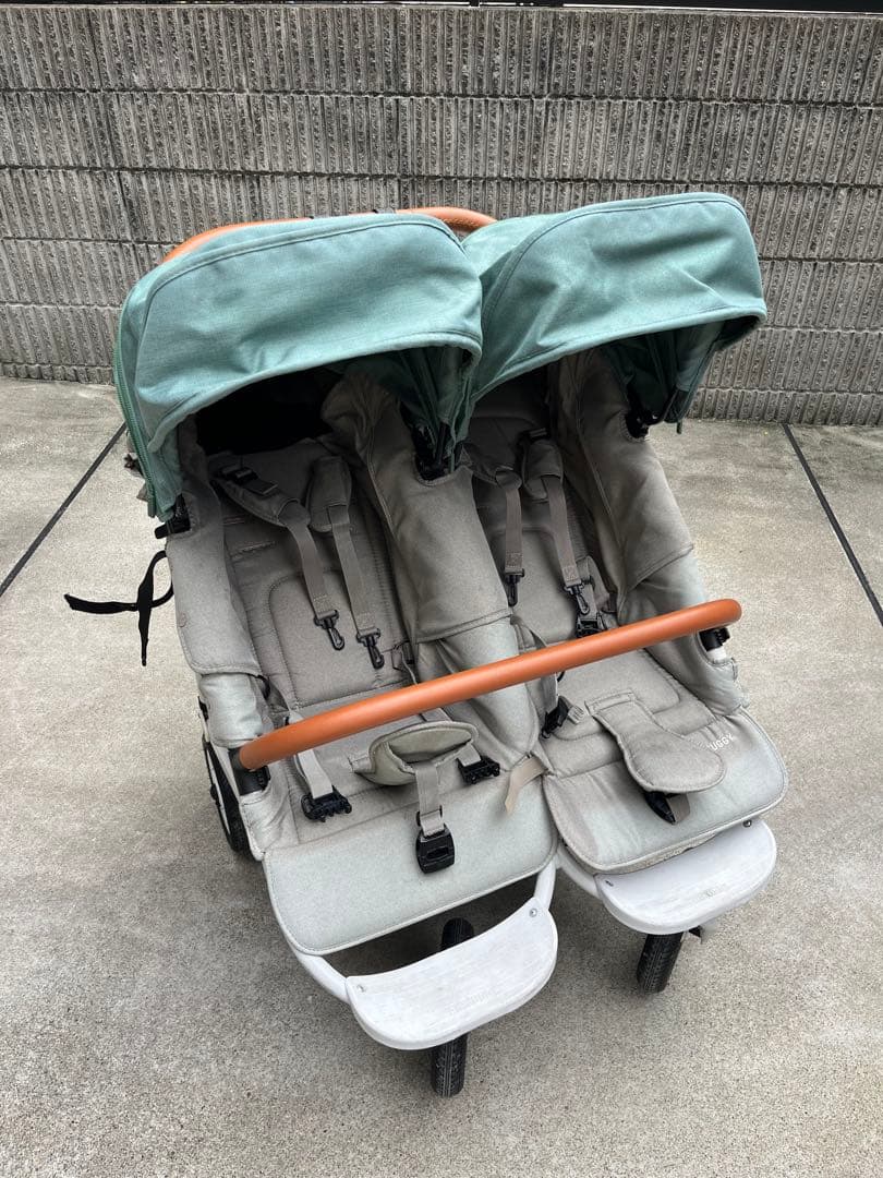 エアバギー ココダブルEX フロムバース AIRBUGGY レインカバー付き