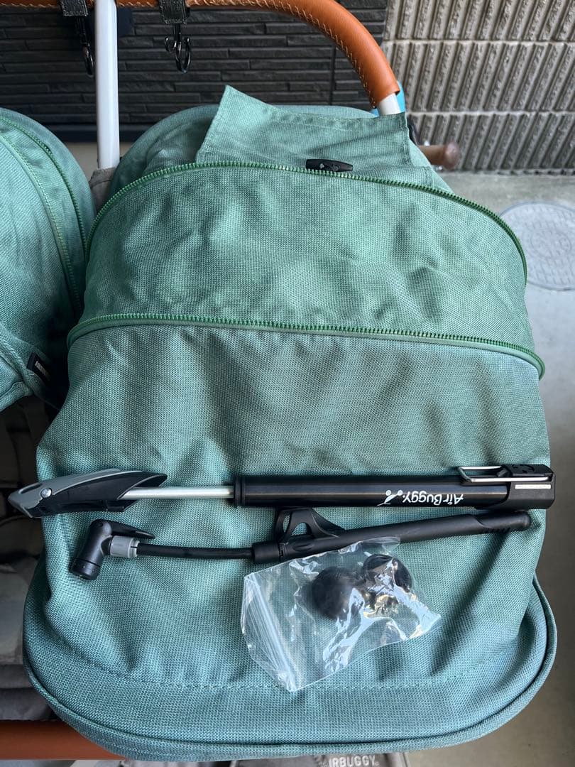 エアバギー ココダブルEX フロムバース AIRBUGGY レインカバー付き