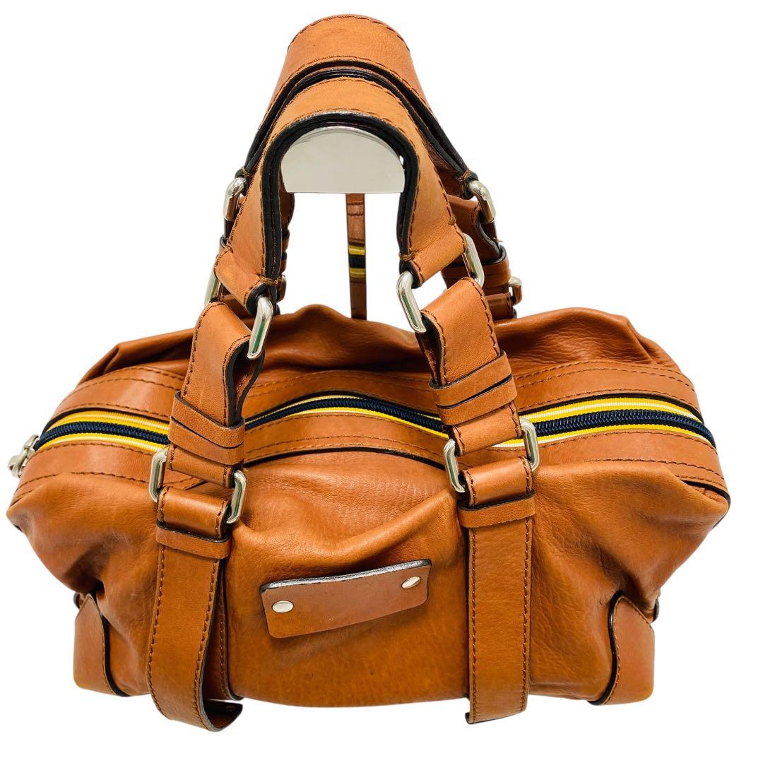 【極美品】Chloe ボストンバッグ パッツィー レザー