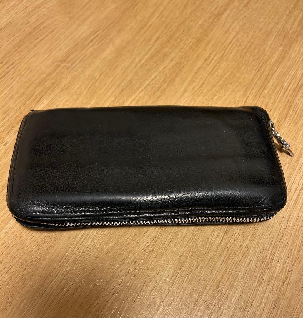 【インボイス付き】　CHROME HEARTS クロムハーツ ジップウォレット