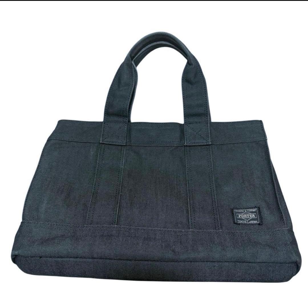 【美品】PORTER ポーター トートバッグ スモーキー キャンバス