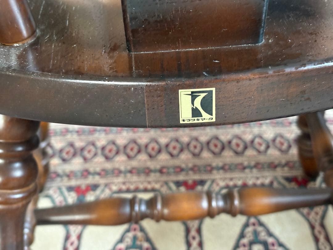 飛騨産業　キツツキマーク　ウィンザーチェア　レトロ　ヴィンテージ　4脚セット