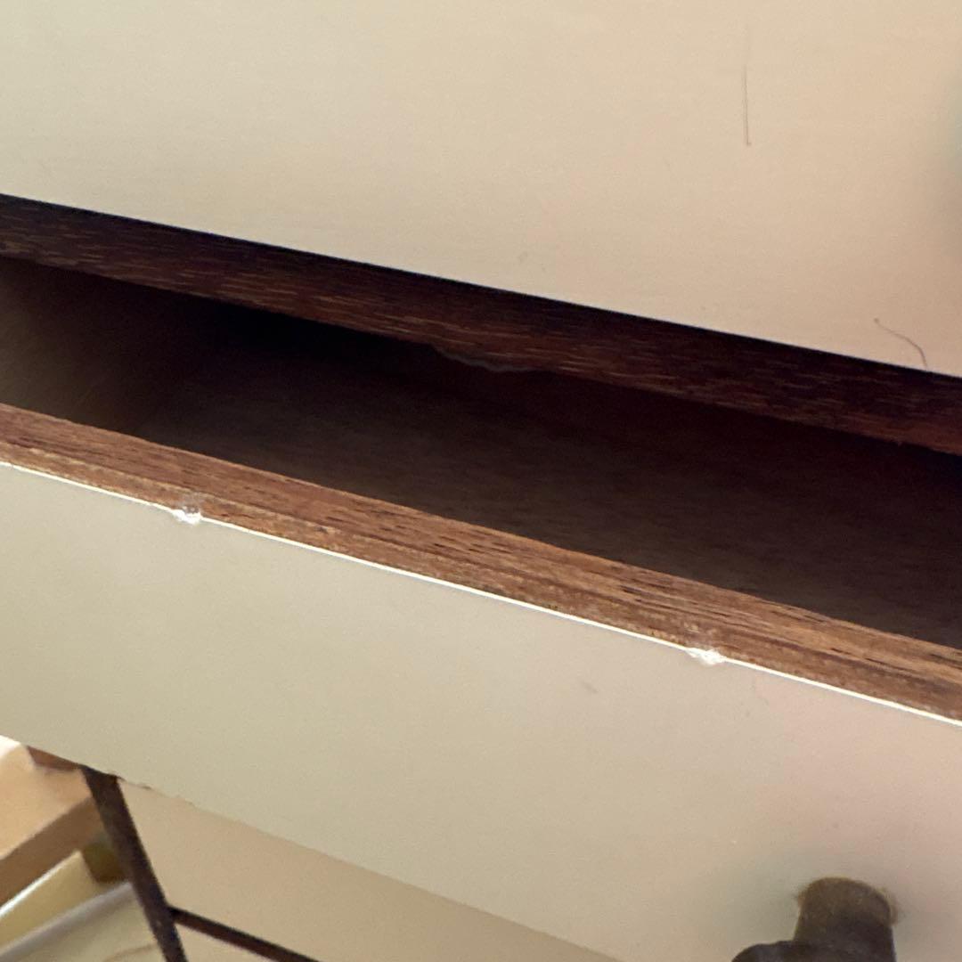 木製アンティーク 小引き出し5杯　書類棚　レターケース　古家具 古道具