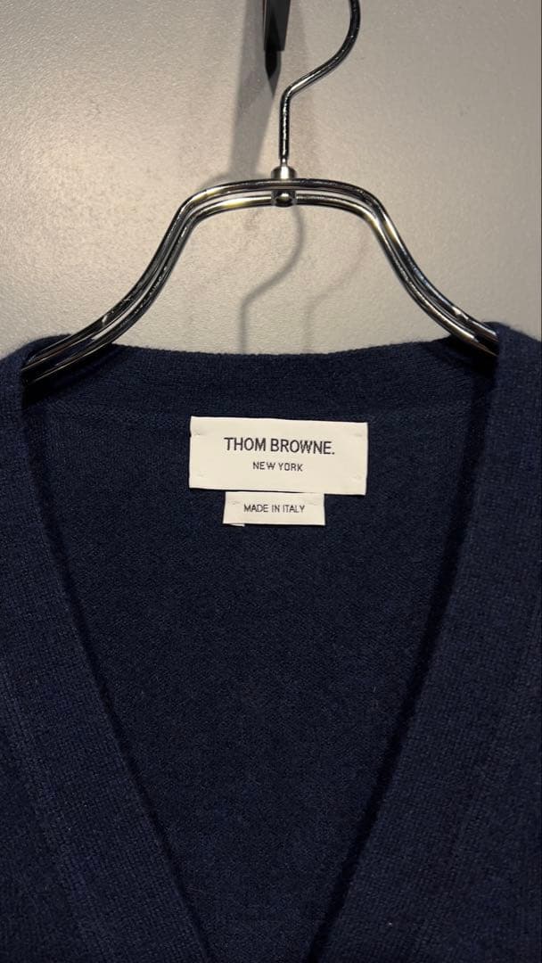 トムブラウン THOMBROWINE カシミヤカーディガン
