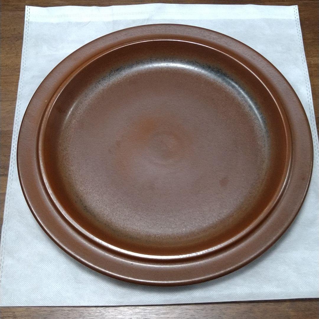 ARABIA　ルスカ　大皿(33cm)　茶系