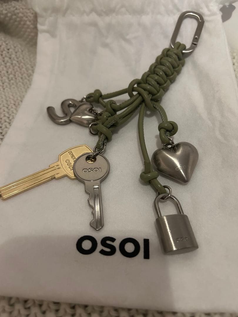 united arrows別注osoi キーホルダー・キーリング