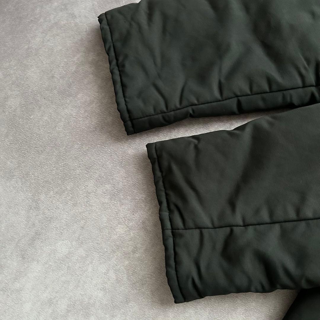 マックスマーラ ミンクファーダブルブレストトレンチコート 白タグ 中綿 黒 S