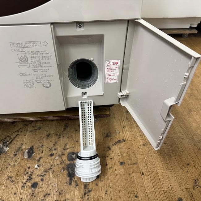 地域限定送料無料　美品 パナソニック ドラム式洗濯乾燥機 NA-VX9800R